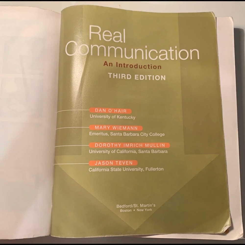 Real Communication 3rd Edition - Picture 2 of 6